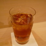 鮨 さいとう - ☆冷んやり烏龍茶です☆