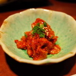 赤坂 みすじ - チャンジャ 580円×3 2014.12.2x