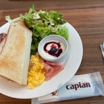 カピアンコーヒー - 料理写真:モーニングプレート