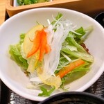 天ぷら割烹 ます梅 - サラダ