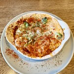 シェ クープル - エビとブロッコリーのドリア（1280円）