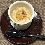 伊勢鮨 - ウニとズワイ蟹の茶碗蒸し