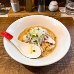 つくばらーめん 鬼者語 - ②鶏と水(濃厚・特製)1480円