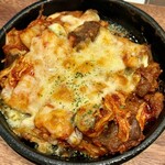 ビーフキッチンスタンド - 激辛過ぎるチーズもつ