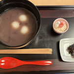 二條若狭屋 - 丹波大納言ぜんざい