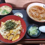 満留賀 - 料理写真:親子丼セット