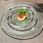 Kumazawa - 自家製モツァレラチーズ 山上さんのルッコラと佐藤さんのトマト