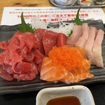 わ楽 - お刺身盛り合わせ