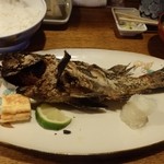食事処 おおはし - ”黒めばる”の焼き魚定食。これが絶品！