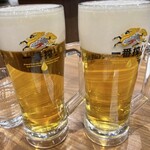 宇都宮餃子館 - 生ビール