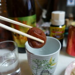 丸八酒店 - 大きな南高梅を使った梅干しは絶品でした