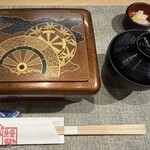 鰻家 - お膳の設え