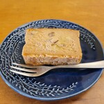 ごはん 芽や - 栗のベイクドチーズケーキ