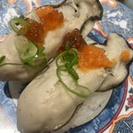 回転すし北海道 - 蒸牡蠣