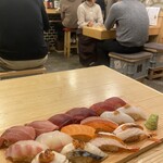 寿司 牡蠣 新宿スシエビス - 