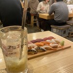 寿司 牡蠣 新宿スシエビス - 