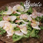 青森県産　「生水タコ」のカルパッチョ