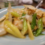 順香 - 広尾ツブと長ネギの炒め物