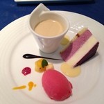 シェ・ムラ - 韃靼そば茶のプリン