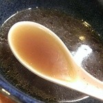 麺哲支店 麺野郎 - 鴨蒸籠風つけ麺-スープ割(2014/12)