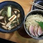 麺哲支店 麺野郎 - 鴨蒸籠風つけ麺(2014/12)