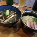 麺哲支店 麺野郎 - 鴨蒸籠風つけ麺(2014/12)