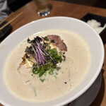 とさかーな - 鶏白湯ラーメン、ダイブ飯有り  1265円