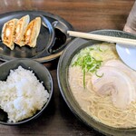 久留米ラーメン ふくの家 愛敬店 - 