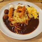 ユウゼン - タルタル海老フライ(ストロングソース)+サービス(肉団子) (税込1,250円)