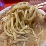 池田屋 一乗寺店 - 麺もパーフェクト。