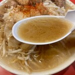 池田屋 一乗寺店 - ド乳化スープはつい飲み干してしまうほど。