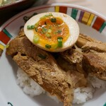 あすなろ - セルフ角煮玉子丼
