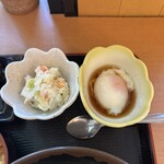 讃岐ノ助 - ポテサラと温泉たまご