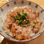 饗 くろ喜 - 14.12.29 限定飯(200円)