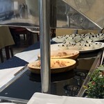 レストラン クレセント - パンや温泉卵ありました。