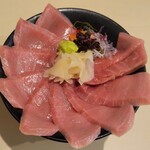 お肴野郎 清介 - 本まぐろとろとろ丼(税込3,278円)