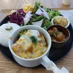 白嬉 - ハンバーグのランチ