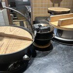 豚料理 田 - これで米炊いてた