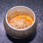 イチリン ハナレ - ５．につける餃子、からの麺