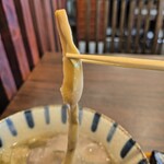 中華そば 鴨福 - 穂先メンマ。