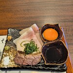 中華そば 鴨福 - 特製のトッピング。