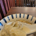 中華そば 鴨福 - ワンタン。