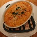 サー・トーマス・リプトン - 海老と帆立のパスタグラタン②