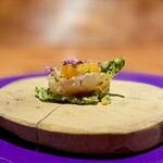 IL TEATRINO DA SALONE - 【先付ひと口】　南イタリアのサルデーニャ島のお料理をモチーフにしたフィンガーフード｡