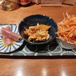 ぎょうざ屋 たかく - 三種盛り924円