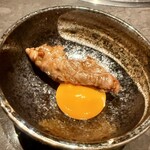 YORONIKU TOKYO AZABUDAIHILLS - ザブトンを卵黄と共に