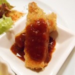 阪南洋風食堂クゥクゥ - 特別フルコース　前菜チキンカツ