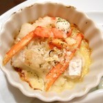阪南洋風食堂クゥクゥ - 特別フルコース　魚介のグラタン