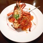 阪南洋風食堂クゥクゥ - 特別フルコース　魚料理　オマールと帆立と海老