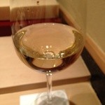 すし家 - Ｈ26.12 アルザス リースリング グラスで